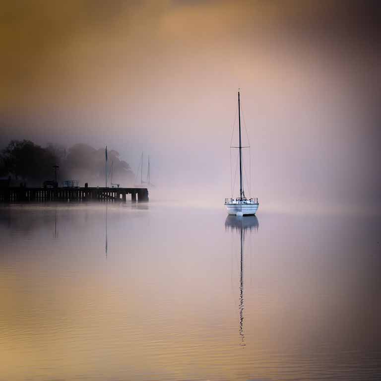 Annual Exhibition 2020 -The Milnes Cup (Best Pictorial PDI) - "Windermere Morn" by Chris Morton