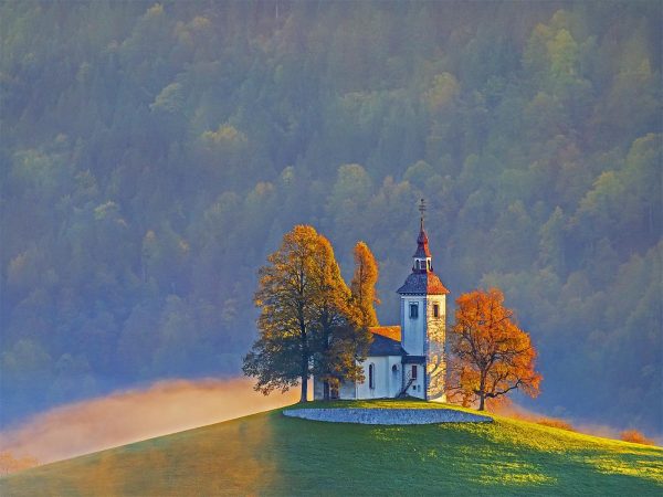Saint Thomas Church,Slovenia by John Webster