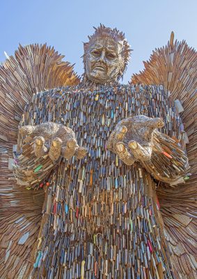 Paul Newey - Annual Exhibition 2023 - Record Prints - 2nd place - Knife Angel